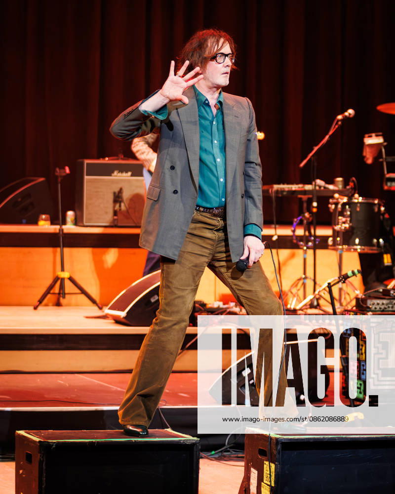 Pulp performing live at The Royal Festival Hall, London, UK on 18th July 2026 Singer Jarvis Cocker of UK rock band Pulp performing live at the Royal Festival Hall, London, UK on 18th July 2026, Credit:Manuela Langotsch Avalon United Kingdom, London, Royal Festival Hall