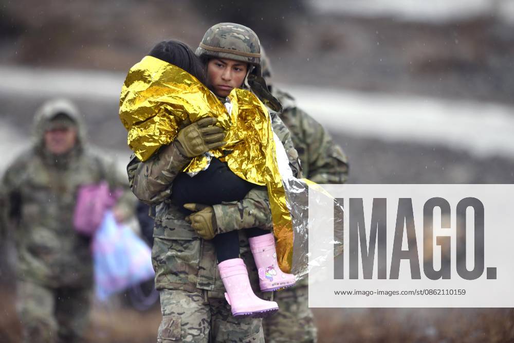 KW29 Coquimbo, July 19, 2026 In the municipality of Coquimbo, in the rural area of Tambillos, the Chilean Army is using heavy machinery to rescue families who have been cut off due to the flooding of the Alejandro Pizarro Aton streams in Chile, CHILE Aton 1173898