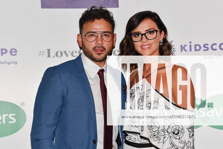 Ryan Thomas and Lucy Mecklenburgh attend the Specsavers Spectacle Wearer Of The Year at 8 Northumberland Avenue in London. OCTOBER 24th 2018 SLIx183865
