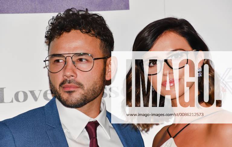 Ryan Thomas and Lucy Mecklenburgh attend the Specsavers Spectacle Wearer Of The Year at 8 Northumberland Avenue in London. OCTOBER 24th 2018 SLIx183865