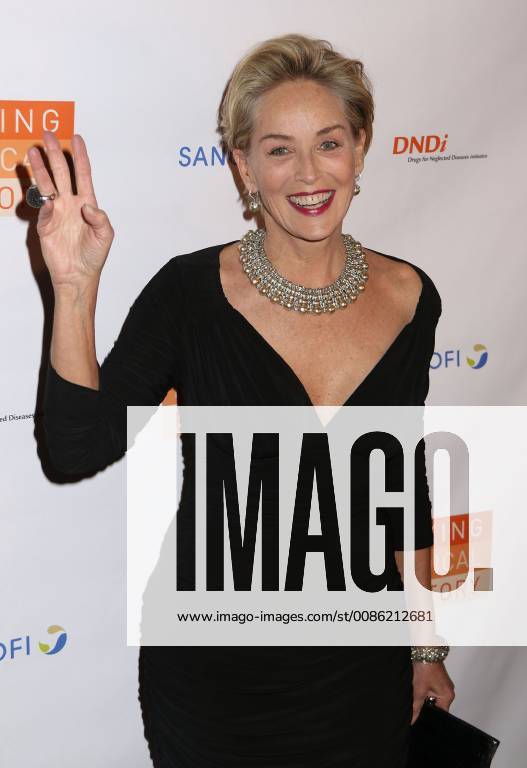 New York City, New York, U.S. - Actress SHARON STONE attends the Drugs for Neglected Diseases initiatives (DNDi) celebrates inaugural Making Medical History Gala held the Bowery Hotel. New York City U.S. - ZUMAk03_ 20181024_zaf_k03_115