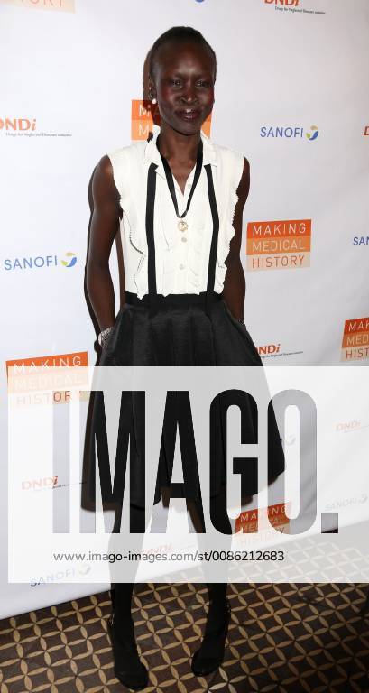 New York City, New York, U.S. - Model ALEK WEK attends the Drugs for Neglected Diseases initiatives (DNDi) celebrates inaugural Making Medical History Gala held the Bowery Hotel. New York City U.S. - ZUMAk03_ 20181024_zaf_k03_098
