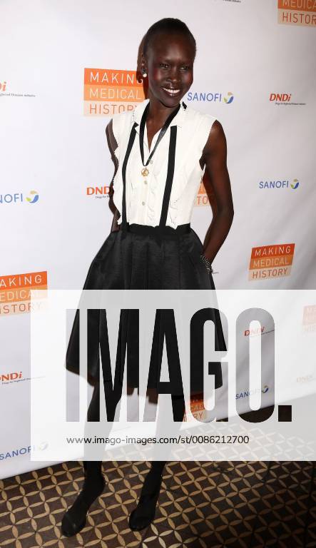 New York City, New York, U.S. - Model ALEK WEK attends the Drugs for Neglected Diseases initiatives (DNDi) celebrates inaugural Making Medical History Gala held the Bowery Hotel. New York City U.S. - ZUMAk03_ 20181024_zaf_k03_094