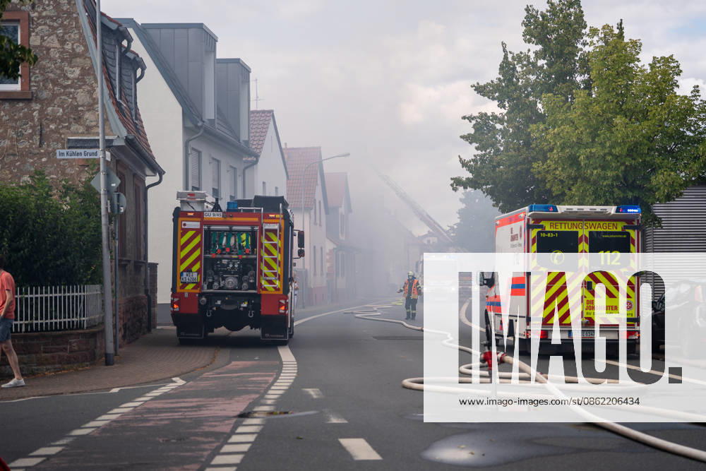 Major Operation Following a Blaze That Completely Destroyed a Single-Family Home; About 100