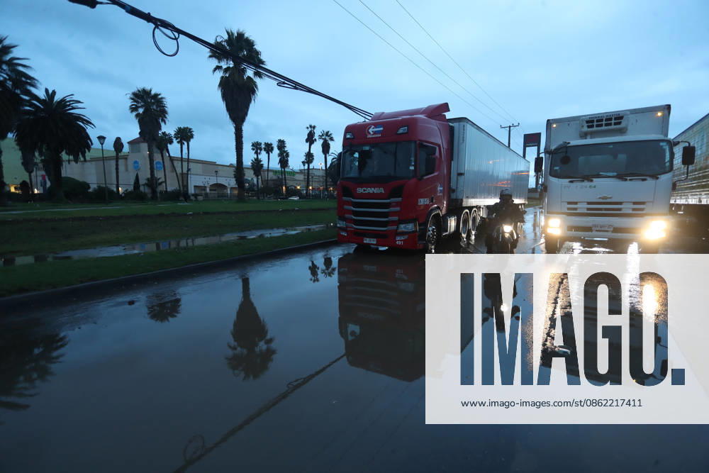 La Serena, July 20, 2026: Flooding in various parts of La Serena during the weather front battering the northern part of the country. Camilo Contreras, Aton Chile, La Serena, Chile. Aton 1174202