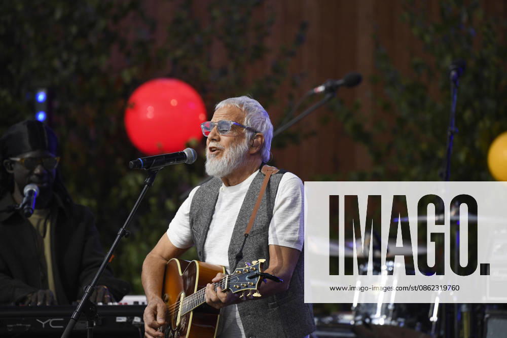 STOCKHOLM, SWEDEN 20260721 Yusuf Islam (Cat Stevens) performs at Allsang pa Skansen on Tuesday evening STOCKHOLM, SWEDEN