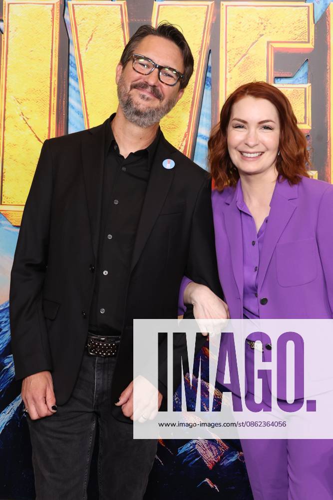 Los Angeles CA July 21: Wil Wheaton and Felicia Day at the premiere of Stuart Fails to Save the Universe at The Academy Museum of Motion Pictures in Los Angeles on July 21, 2026. Credit: USA - ZUMAa123 20260721_zaa_a123_316