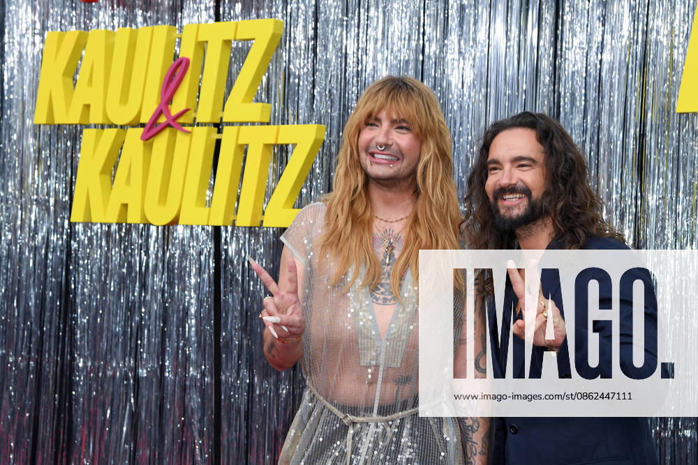 Bill Kaulitz and Tom Kaulitz at the premiere of KAULITZ KAULITZ Season 3 at the Delphi Filmpalast in Berlin on July 22, 2026