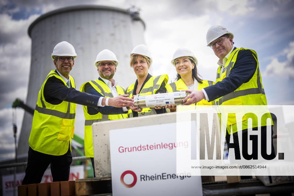 Katherina Reiche, CDU, Federal Minister for Economic Affairs and Energy, at the groundbreaking ceremony for a river-source heat pump power plant operated by Rheinenergie, Berlin, July 23, 2026. Photographed on behalf of the Federal Ministry for Economic Affairs and Energy, Berlin, Germany