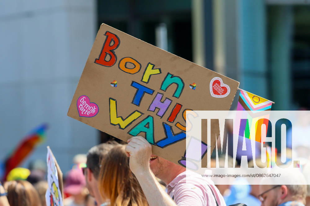Themed Photos: Christopher Street Day, CSD Parade Stuttgart, July 25, 2026, Themed Photos: Christopher Street Day, CSD Parade Stuttgart, July 25, 2026, Born This Way, Poster