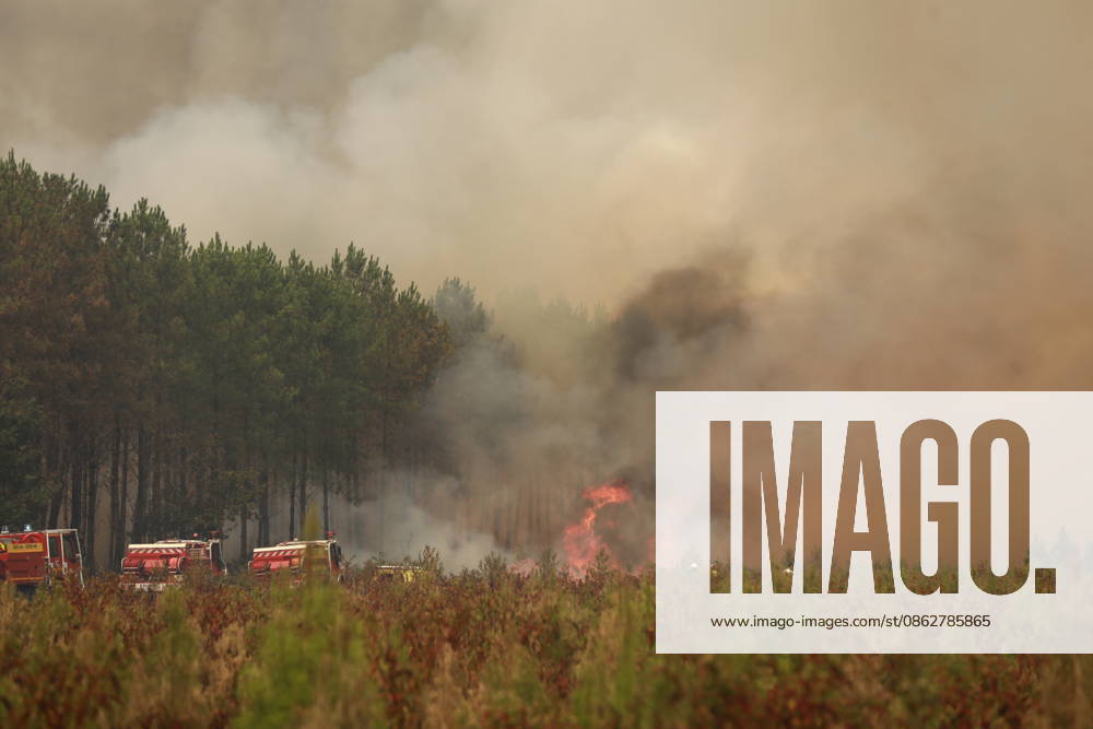 Massive wildfire burns 42,000 hectares in Gironde, southwestern France GIRONDE, FRANCE - JULY 27: A massive wildfire struck the Gironde department of southwestern France on July 27, 2026. As firefighters continued efforts to contain the flames, the wildfire caused widespread destruction across affected areas, where burned vehicles, damaged buildings, destroyed roads, and charred trees were visible. The blaze, which started in the Saumos area on Wednesday, has burned around 42,000 hectares, according to Gironde authorities. More than 220,000 people were evacuated as a precaution, while around 240 homes were fully or partially damaged. Around 2,500 firefighters, 1,500 soldiers and 1,200 security personnel are involved in the response as crews