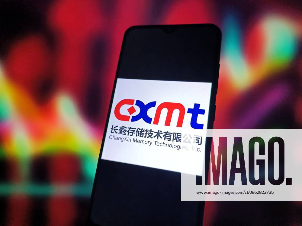 In this photo illustration, the logo of Changxin Memory Technologies (CXMT) is displayed on a smartphone screen on July 27, 2026 in Suqian, Jiangsu Province of China. Chinese memory chipmaker CXMT debuted on Shanghai s STAR Market on July 27, with its shares surging 471.59% at the opening to 49.5 yuan ($6.90) apiece.