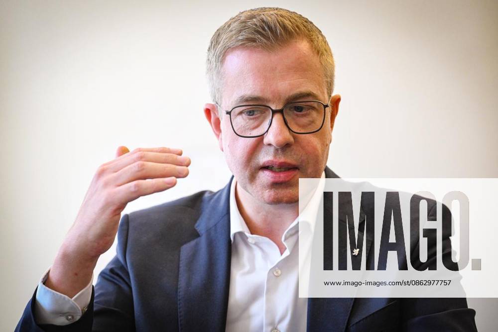 Interview with Stefan Evers, CDU ** ** **Stefan Evers, CDU, Senator for Finance and mayoral candidate, photographed on July 29, 2026, in Berlin Berlin Berlin Berlin Copyright MaurizioxGambarini