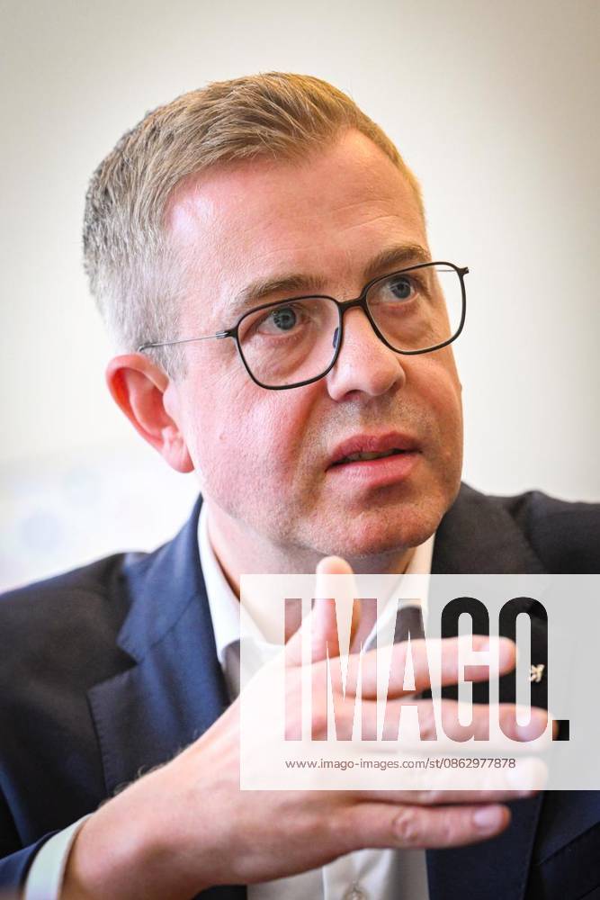 Interview with Stefan Evers, CDU ** ** **Stefan Evers, CDU, Senator for Finance and mayoral candidate, photographed on July 29, 2026, in Berlin Berlin Berlin Berlin Copyright MaurizioxGambarini