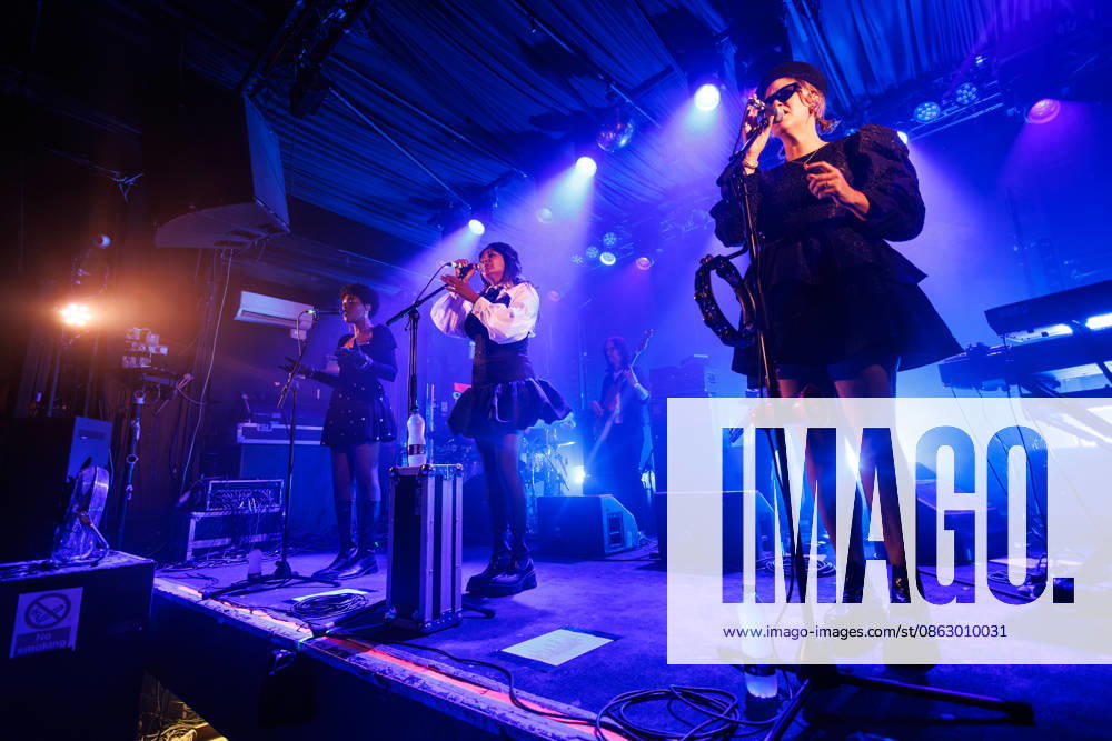 Say She She perform in Brighton Concorde 2 Brighton, East Sussex, UK on 29 July 2026 Nya Brown, Piya Malik and Sabrina Cunningham of Say She She perform on stage, Credit:Andy Sturmey Andrew Sturmey - B1114 Avalon United Kingdom, East Sussex, Brighton