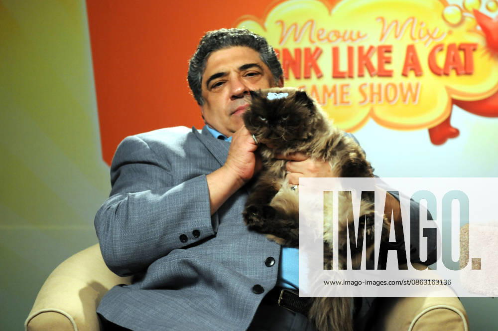 FILE PHOTO** Actor Vincent Pastore died today at the age of 80...New York, NY-6 21 08--New Yorkers (and Their Cats) Auditioned To Be on Ã¢â‚¬oeThe Meow Mix Game ShowÃ¢â‚¬Â?Ã¢â‚¬?the WorldÃ¢â‚¬â ¢s First Game Show to Test How Well People Can Think Like Their Cat. The producers of The Meow Mix Game Show were in town for two days looking for the purrfect cat-testants to appear on the worldÃ¢â‚¬â ¢s first game show to test how well people can think like their cat. The 30-minute program, in which cats and their humans will compete as a team, will air on Game Show Network (GSN) on November 15, 2008. ..The audition process included a quiz (for people) on general feline knowledge, as well as a Holly - ZUMAr334 20080621_znp_r334_005