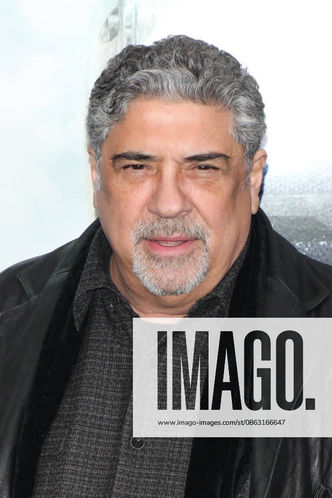 **FILE PHOTO** Vincent Pastore Has Passed Away. NEW YORK - MARCH 4: Vincent Pastore at the world film premiere of Chappie at AMC Loews Lincoln Square in New York City on March 04, 2015.