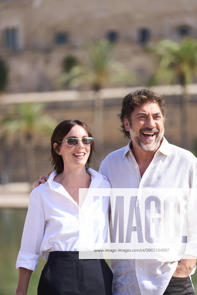 Javier Bardem, Victoria Luengo attends ‘El ser queridoâ€⠢ Photocall during Atlantida Mallorca Film Fest 16 at Parc de la Mar on August 2, 2026 in Palma, Spain Madrid Spain - ZUMAg15_ 20260802_zaf_g15_020