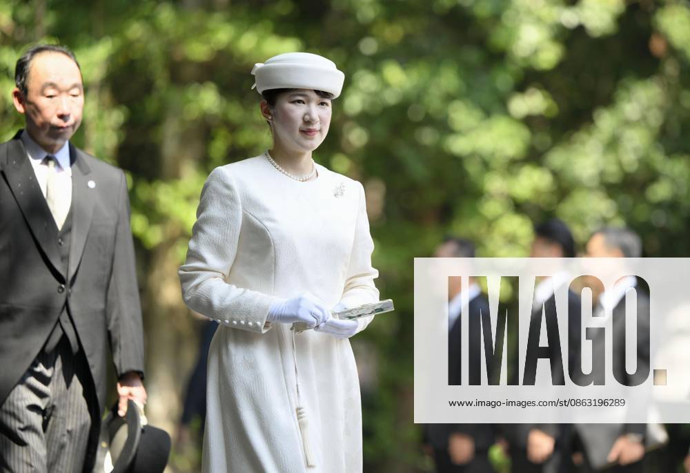 Princess Aiko visits Ise Jingu shrine Japanese Princess Aiko visits Ise Jingu shrine in Ise, Mie Prefecture, central Japan, on Aug. 2, 2026. A14AA0005624816P