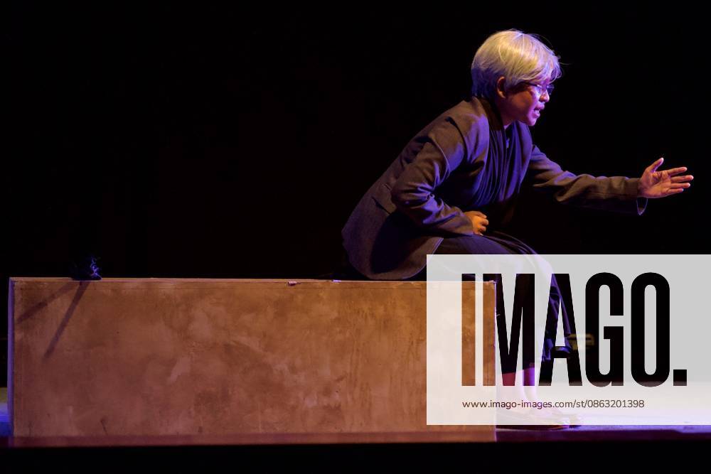 JAKARTA, Indonesia Ã¢â‚¬ August 2, 2026: Actor Dewi Qurrota Ayun performs the monologue Berpayung Waktu at Shoemaker Studios in Cikini, Jakarta. Directed by Iswadi Pratama and based on a biofictional script by Ihsan Abdiyana, the production is inspired by the story of Maria Catarina Sumarsih and her long campaign for justice following the death of her son during the 1998 Semanggi I Tragedy. The performance was presented as part of the Titimangsa 2026 Class Festival. Jakarta Indonesia - ZUMAq101 20260802_zna_q101_056