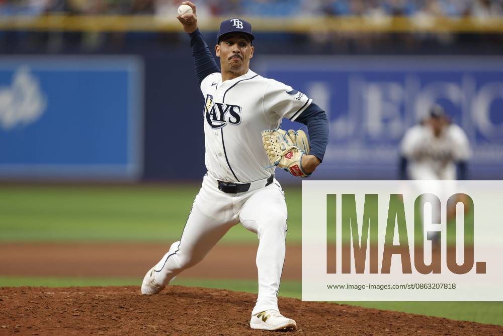 Tampa Bay Rays Pitcher Alex Cook (54) pitches against the Chicago White Sox during the eighth inningon Sunday, Aug. 2, 2026 in St. Petersburg. St. Petersburg USA - ZUMAs70_ 20260802_zan_s70_015