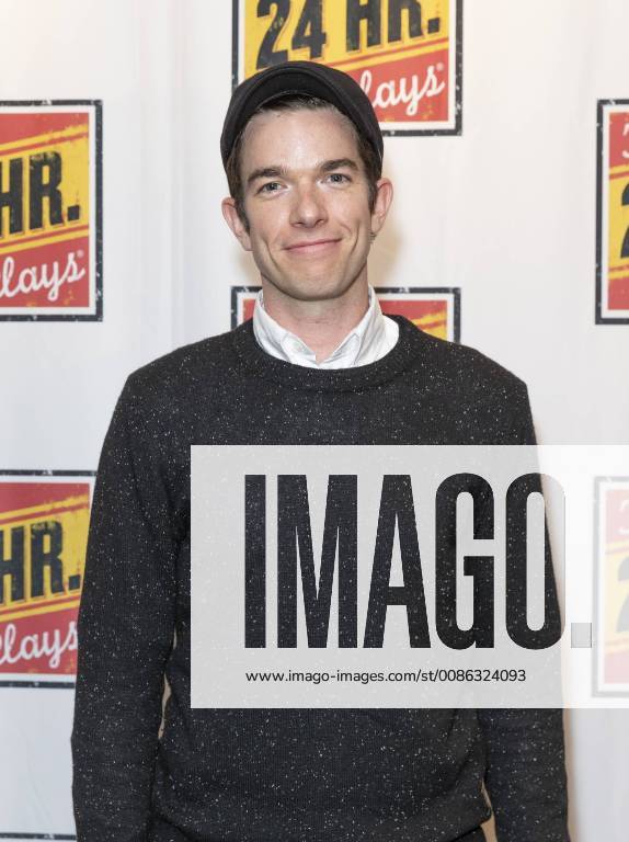 USA: 24 Hour Plays on Broadway John Mulaney attends the 24 Hour Plays on Broadway at the American Airlines Theatre New York New York United States American Airlines Theatre LevxRadin