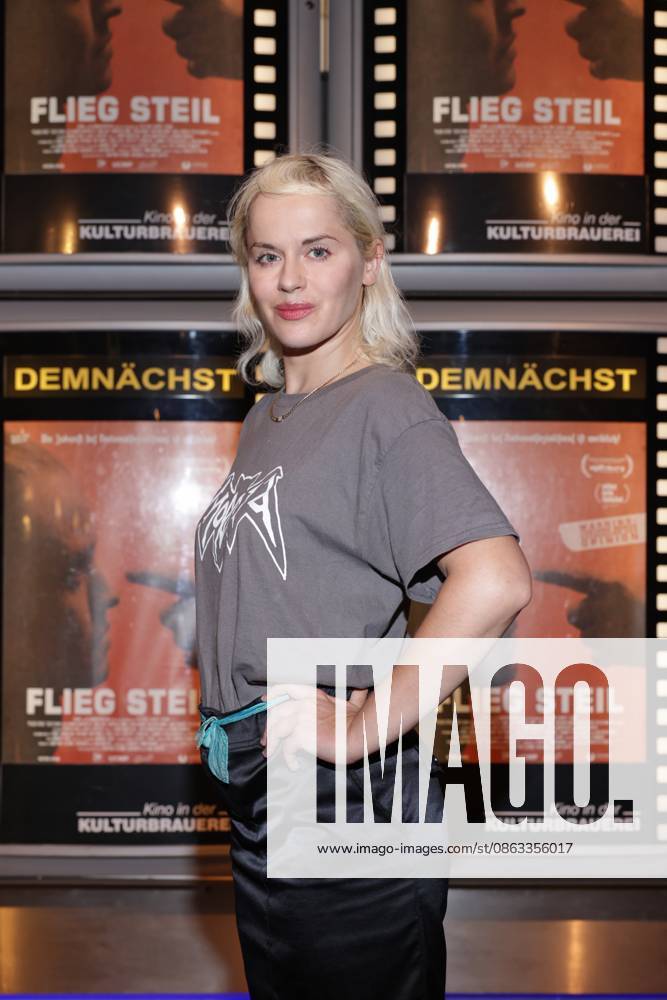 Fly High, Martina Schöne Radunski: Premiere of the film *Fly High* at the Kulturbrauerei cinema in Berlin. Date: August 4, 2026