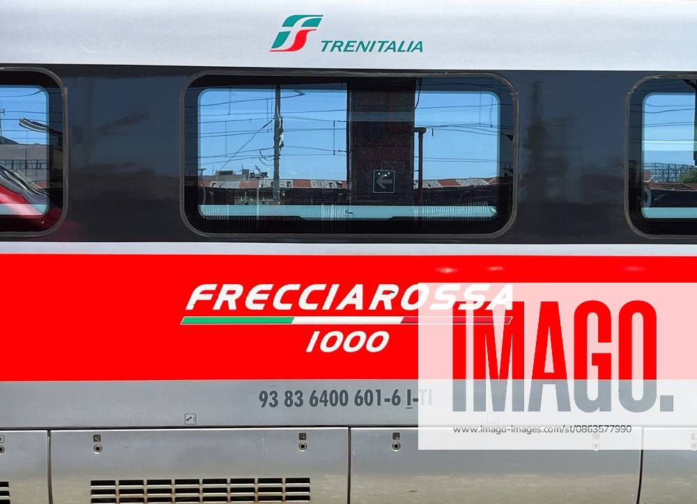 Rom, Italien. 20. Mai 2026. Der Frecciarossa, der Hochgeschwindigkeitszug in Italien. Rome, Italy. May 20, 2026. The frecciarossa, the high speed train in Taly. High quality photo (License=RM)