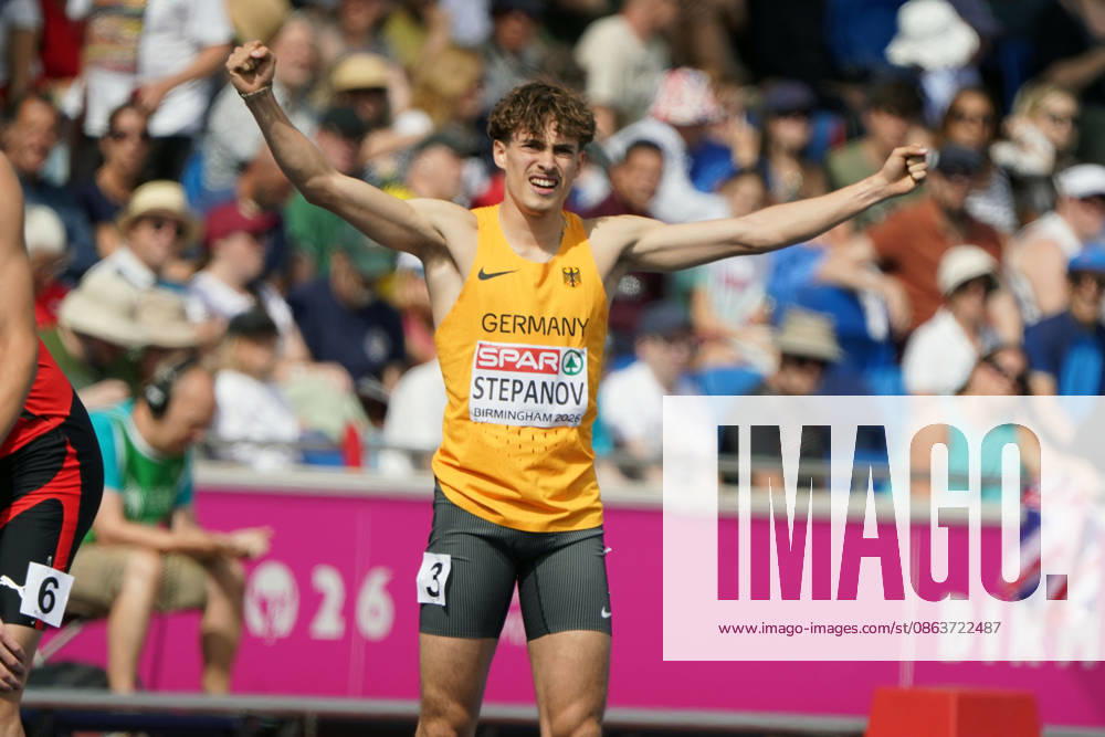 Birmingham, Track and Field, Athletics, EAA, 2026 European Athletics Championships in Birmingham, 10 08 17–08 20 26, Alexander Stadium, Birmingham, United Kingdom, 800m Alexander Stepanov, Germany, GER Copyright Gladys Chai von der Laage