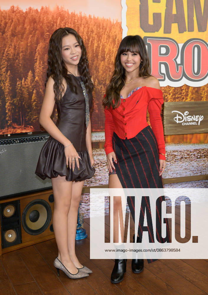 BURBANK, USA, August 10, 2026: Jiwon Lee and Faith Hedley at the world premiere of Disney s *Camp Rock 3* at the Walt Disney Studio Lot. Photo by Paul Smith, Featureflash 458817, August 10, 2026, Burbank, CA