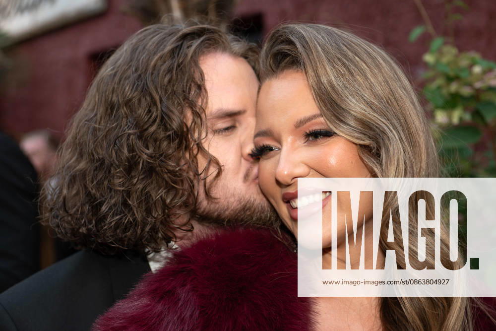 Joelina Drews with her boyfriend Adrian Louis at KATJA S LUCKY NUMBER 30: KATJA KRASAVICE CELEBRATES HER 30TH BIRTHDAY at Ballhaus Berlin in Berlin on August 10, 2026