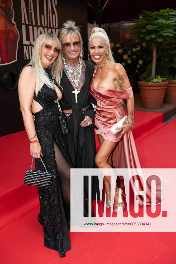 Bert Wollersheim with his girlfriend Natalie Strehlau and ex-wife Ginger Costello Wollersheim at KATJAS LUCKY NUMBER 30 KATJA KRASAVICE CELEBRATES HER 30TH BIRTHDAY at Ballhaus Berlin in Berlin on August 10, 2026