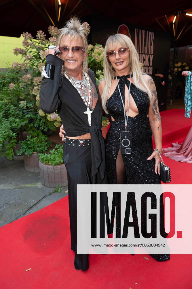 Bert Wollersheim with his girlfriend Natalie Strehlau at KATJA S LUCKY NUMBER 30: KATJA KRASAVICE CELEBRATES HER 30TH BIRTHDAY at Ballhaus Berlin in Berlin on August 10, 2026