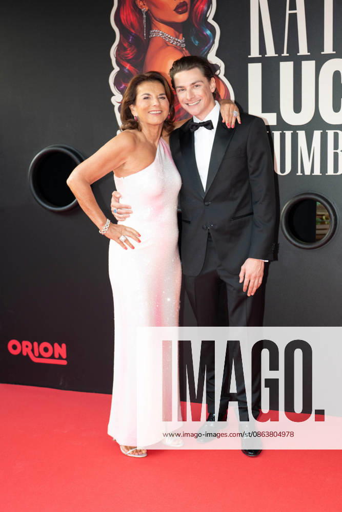 Claudia Obert with her boyfriend Max Suhr at KATJA S LUCKY NUMBER 30: KATJA KRASAVICE CELEBRATES HER 30TH BIRTHDAY at Ballhaus Berlin in Berlin on August 10, 2026