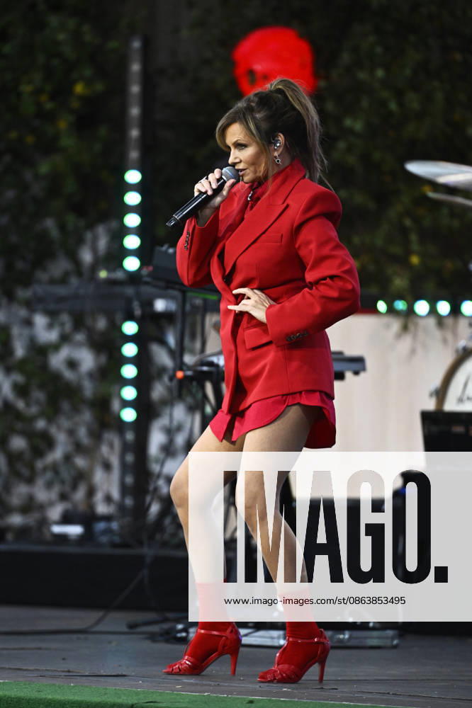 STOCKHOLM, SWEDEN 20260811 Lena Philipsson performs during the season s final Allsang pa Skansen on Tuesday evening STOCKHOLM SWEDEN