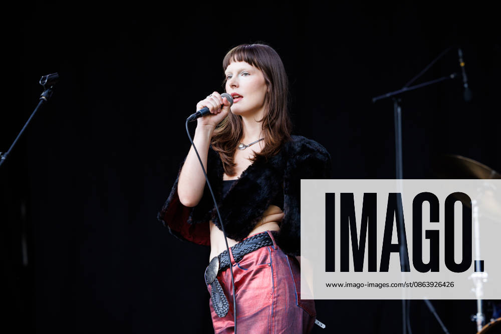 Fuzzycat Organ Quartet live at Oyafestivalen 2026 Oslo, Norway. 12th, August 2026. The Norwegian band Fuzzycat Organ Quartet performs a live concert during the Norwegian music festival Oyafestivalen 2026 in Oslo. Here vocalist Synne Hellebo is seen live on stage Norway, Oslo