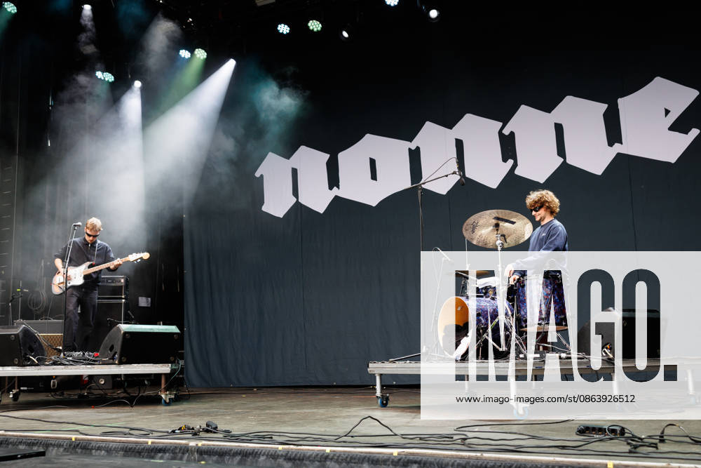Nonne live at Oyafestivalen 2026 Oslo, Norway. 12th, August 2026. The Norwegian duo Nonne performs a live concert during the Norwegian music festival Oyafestivalen 2026 in Oslo. Norway, Oslo