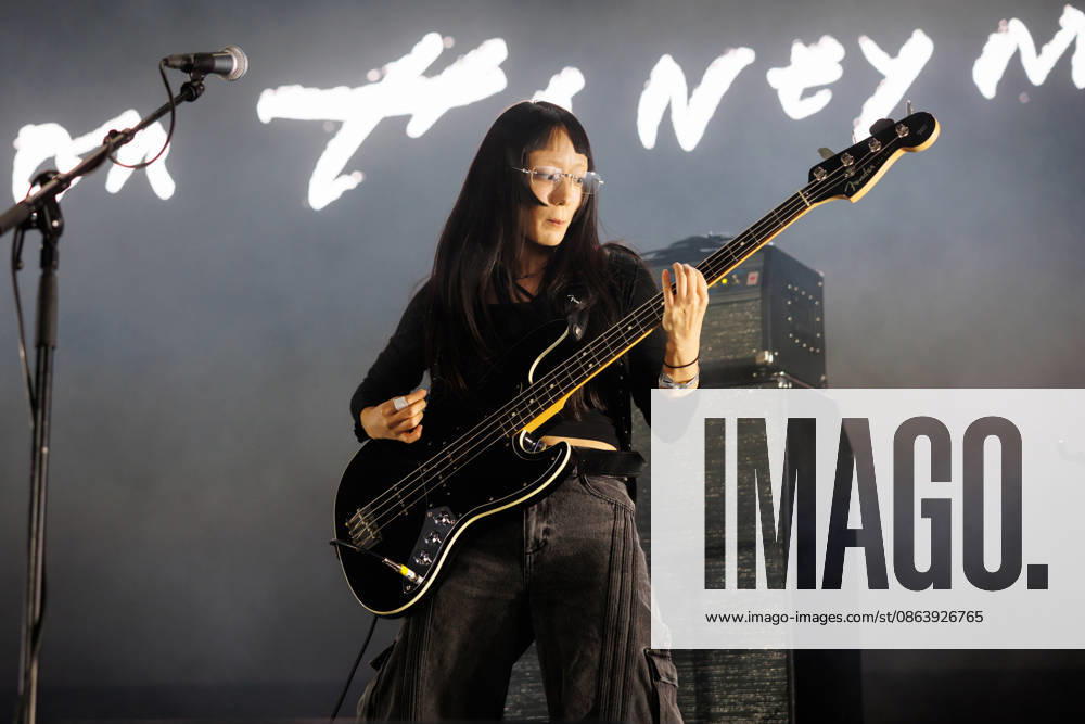 Sailor Honeymoon live at Oyafestivalen 2026 Oslo, Norway. 12th, August 2026. The South Korean punk rock band Sailor Honeymoon performs a live concert during the Norwegian music festival Oyafestivalen 2026 in Oslo. Here bass player and singer Kim Yerim is seen live on stage. Norway, Oslo