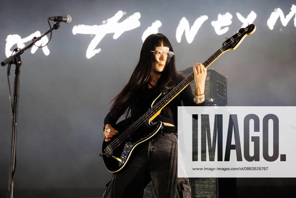 Sailor Honeymoon live at Oyafestivalen 2026 Oslo, Norway. 12th, August 2026. The South Korean punk rock band Sailor Honeymoon performs a live concert during the Norwegian music festival Oyafestivalen 2026 in Oslo. Here bass player and singer Kim Yerim is seen live on stage. Norway, Oslo