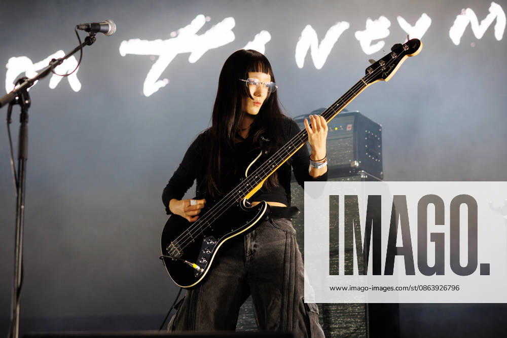 Sailor Honeymoon live at Oyafestivalen 2026 Oslo, Norway. 12th, August 2026. The South Korean punk rock band Sailor Honeymoon performs a live concert during the Norwegian music festival Oyafestivalen 2026 in Oslo. Here bass player and singer Kim Yerim is seen live on stage. Norway, Oslo