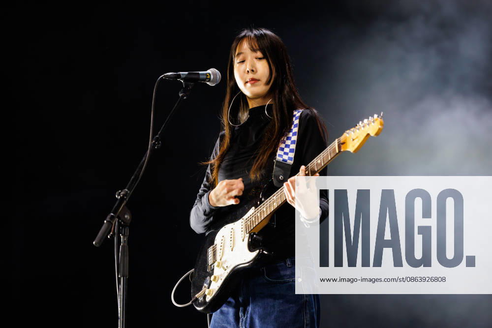 Sailor Honeymoon live at Oyafestivalen 2026 Oslo, Norway. 12th, August 2026. The South Korean punk rock band Sailor Honeymoon performs a live concert during the Norwegian music festival Oyafestivalen 2026 in Oslo. Here guitarist and vocalist Zaeeun Shin is seen live on stage. Norway, Oslo