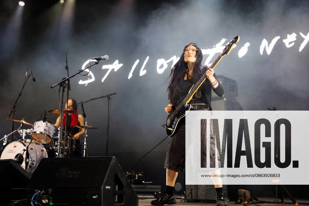Sailor Honeymoon live at Oyafestivalen 2026 Oslo, Norway. 12th, August 2026. The South Korean punk rock band Sailor Honeymoon performs a live concert during the Norwegian music festival Oyafestivalen 2026 in Oslo. Here bass player and singer Kim Yerim is seen live on stage. Norway, Oslo