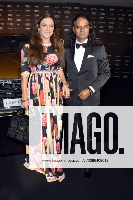 Christine Neubauer with her partner Jose Campos at the 25th Festive Opera Gala for the German Aids Foundation at the Deutsche Oper Berlin 03 11 2018 Foto:xN.xKubelkax xFuturexImage