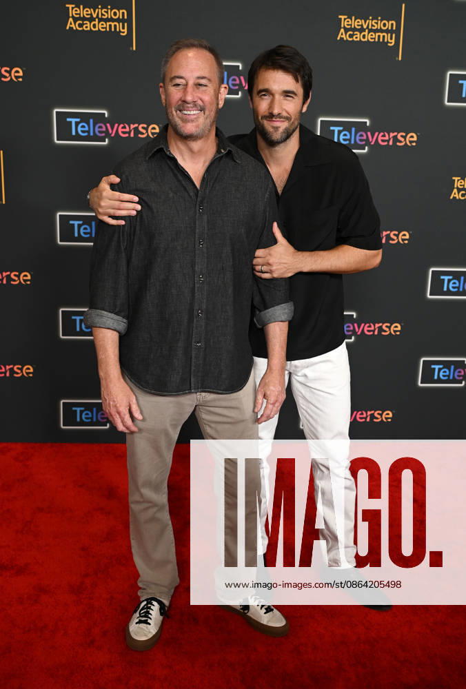 Televerse 2026 - Day 3 Mike Kelley and Josh Bowman arriving to Televerse 2026 - Day 3 held at the JW Marriot Hotel on August 16, 2026 in Los Angeles, CA. Los Angeles JW Marriot Hotel at L.A. Live California USA