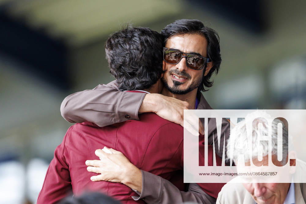 AACHEN FEI World Championships 2026, AACHEN FEI World Championships 2026 AL THANI Sheikh Jassim bin Hamad, AL THANI Sheikh Fahad Jassim H K, Ludger Beerbaum in the VIP Box in Aachen; Jumping Competition Penalties and Time for Young Riders, Aachen, Soers Equestrian Stadium