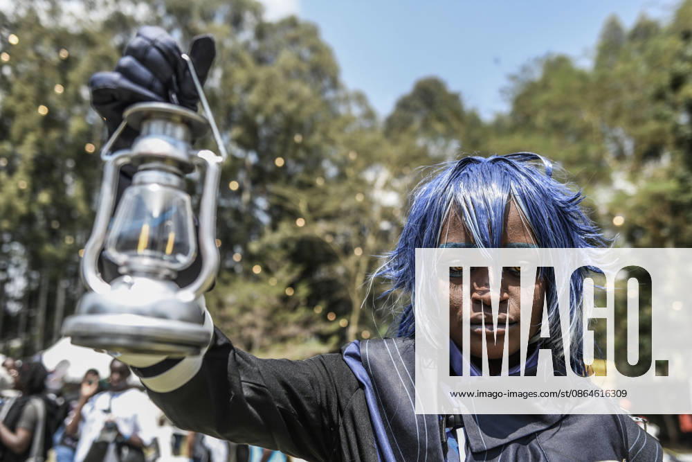 Nairobi Comic-Con Festival NAIROBI, KENYA - AUGUST 22: Youth dressed in costumes and accessories representing popular comic book and anime characters pose at the Carnivore Grounds in Nairobi, Kenya, on August 22, 2026, during the Nairobi Comic-Con (NAICCON). The annual pop culture festival brought together comic fans, gamers, cosplayers, and digital creators from across the region to celebrate creative arts, gaming tournaments, and comic book culture. Gerald Anderson Anadolu Nairobi Kenya. Editorial use only. Please get in touch for any other usage.