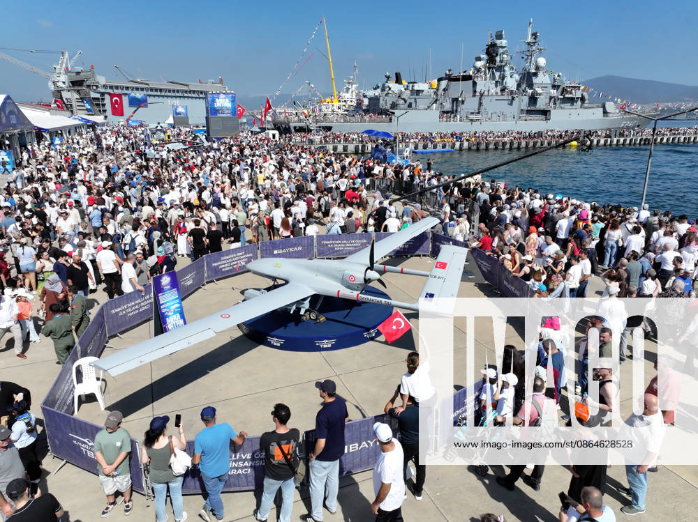 TEKNOFEST Blue Homeland KOCAELI, TURKIYE - AUGUST 23: TEKNOFEST Blue Homeland continues at the Golcuk Naval Shipyard Command in Kocaeli, Turkiye, on August 23, 2026. Organized under the main leadership of the Turkish National Defense Ministry and the Turkish Technology Team Foundation (T3 Foundation), with Anadolu as the Global Communication Partner, the event showcases Turkiye s maritime power, defense capabilities, and indigenous technologies. Gathering technology and defense industry enthusiasts around a maritime focus, the festival will welcome visitors through August 23. Ali Atmaca Anadolu Kocaeli Turkey. Editorial use only. Please get in touch for any other usage.