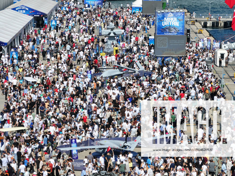 TEKNOFEST Blue Homeland KOCAELI, TURKIYE - AUGUST 23: TEKNOFEST Blue Homeland continues at the Golcuk Naval Shipyard Command in Kocaeli, Turkiye, on August 23, 2026. Organized under the main leadership of the Turkish National Defense Ministry and the Turkish Technology Team Foundation (T3 Foundation), with Anadolu as the Global Communication Partner, the event showcases Turkiye s maritime power, defense capabilities, and indigenous technologies. Gathering technology and defense industry enthusiasts around a maritime focus, the festival will welcome visitors through August 23. Ali Atmaca Anadolu Kocaeli Turkey. Editorial use only. Please get in touch for any other usage.