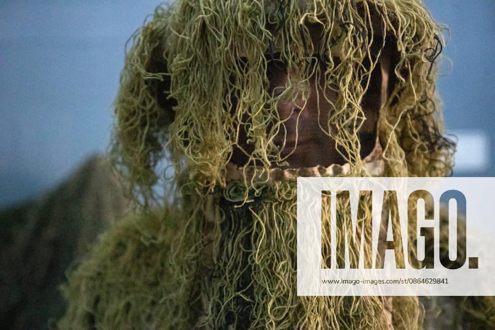 TEKNOFEST Blue Homeland KOCAELI, TURKIYE - AUGUST 23: A Turkish soldier wearing camouflage equipment is seen inside TCG Sancaktar (L-403) during TEKNOFEST Blue Homeland at the Golcuk Naval Shipyard Command in Kocaeli, Turkiye, on August 23, 2026. TCG Sancaktar carries out military missions including amphibious operations and mine-laying, and can also serve as a hospital, logistics support and evacuation ship in disaster zones. The event, organized under the leadership of the Turkish Ministry of National Defense and the Turkish Technology Team Foundation (T3 Foundation), with Anadolu serving as its Global Communication Partner, continues on its final day. Ibrahim Yozoglu Anadolu Kocaeli Turkey. Editorial use only. Please get in touch for a
