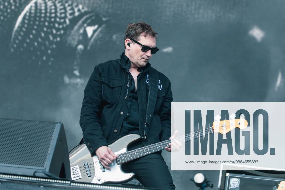 Interpol performing live at Outbreak Fest, in London, United Kingdom, on 23 August 2026 Interpol performing live at Outbreak Fest, in London, United Kingdom, on 23 August 2026, Credit:Sarah Tsang Avalon
